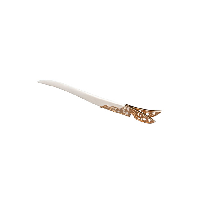 BONE HANDLED BUTTERFLY LETTER OPENER