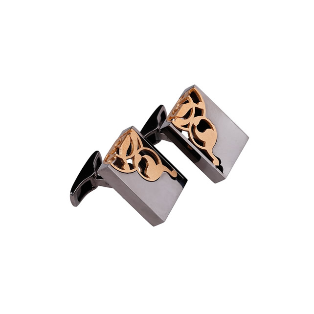 DIVRIGI GOLD CUFFLINKS