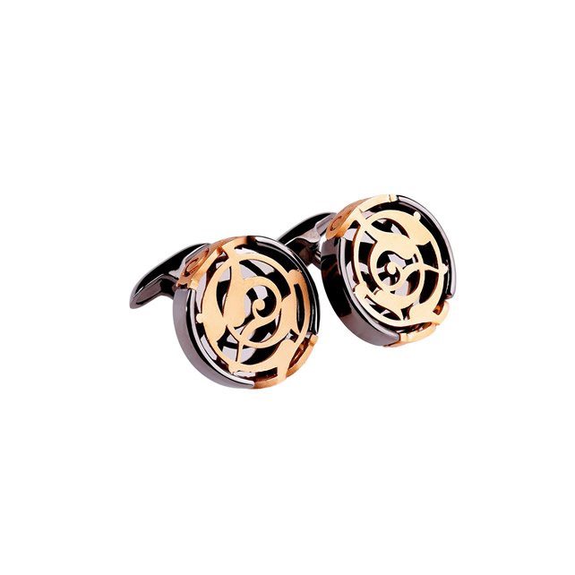 DIVRIGI GOLD CUFFLINKS