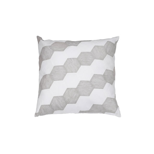 HONEYCOMB LINEN PILLOW