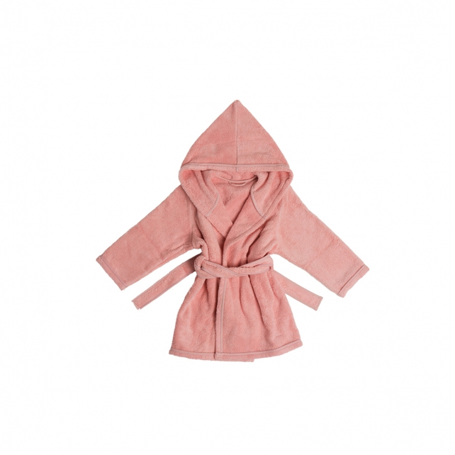 NATURAL DYED CHILD BATHROBE 2-3 YEARS