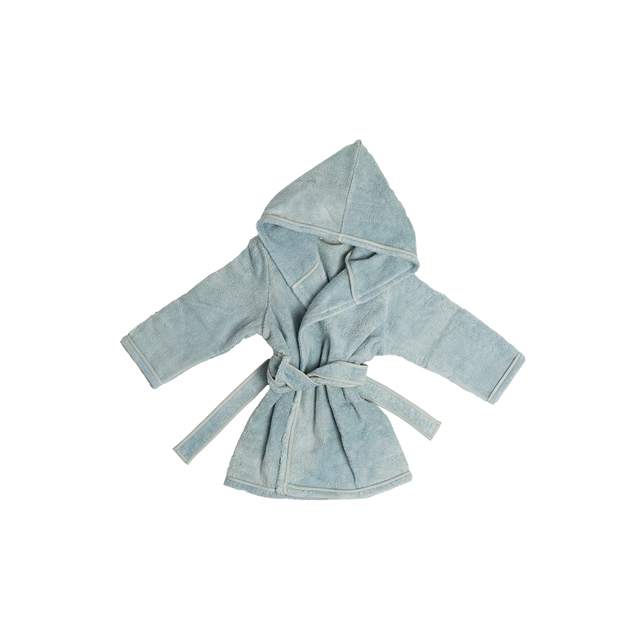 NATURAL DYED CHILD BATHROBE 4-5 YEARS