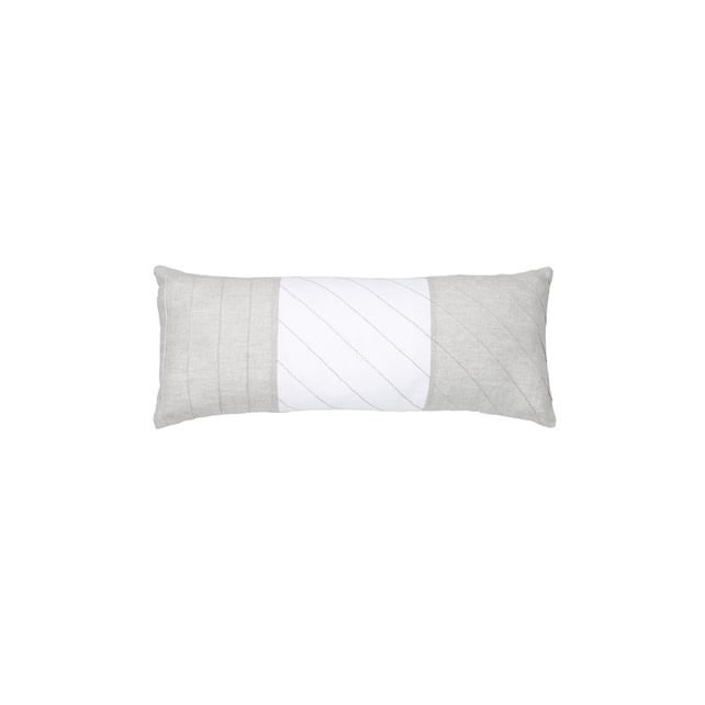 RIBBED LINEN PILLOW