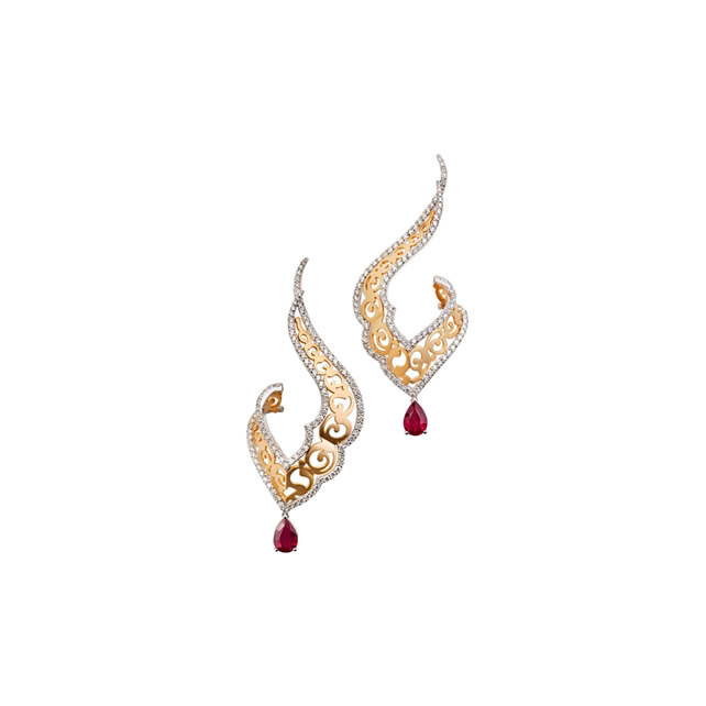 RUBY RUMI EARRINGS