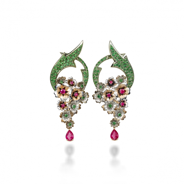 RUBY VERVAIN EARRINGS