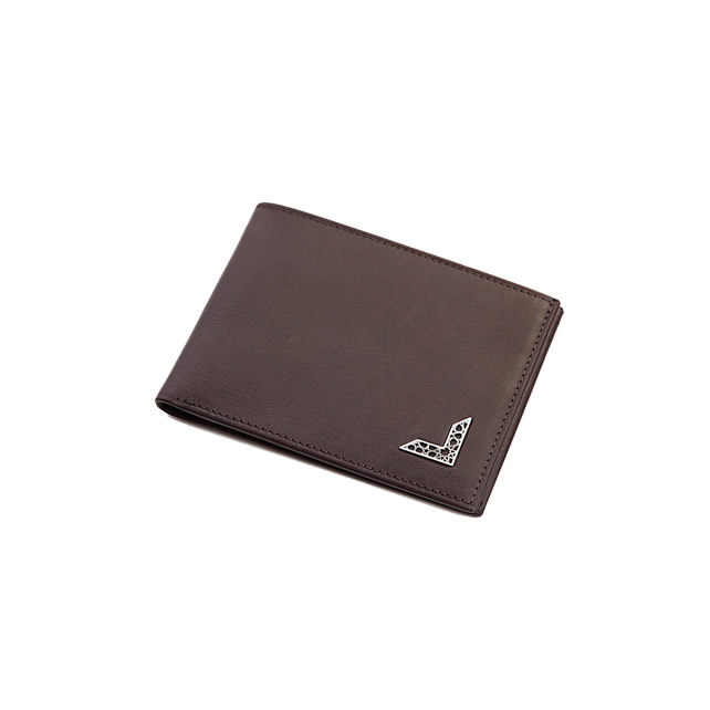 SILVER DETAILED MENS WALLET