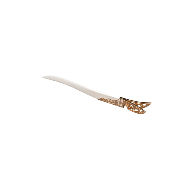 WHITE BONE HANDLED RUMI LETTER OPENER