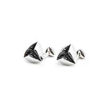 Black Diamond Star Cufflinks