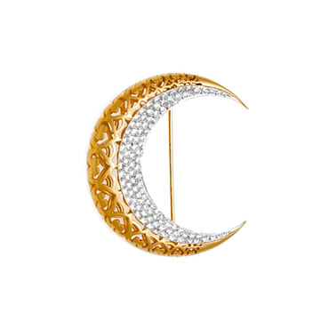 Crescent Brooch