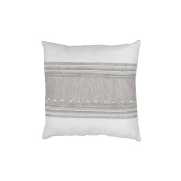 Needle Lace Linen Pillow