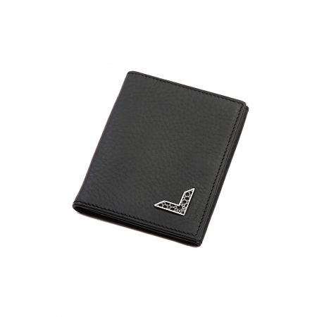 Silver Detailed Mens Wallet