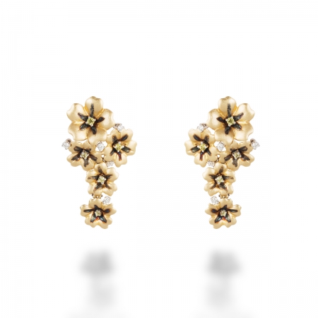 Yellow Sapphire Vervain Earring