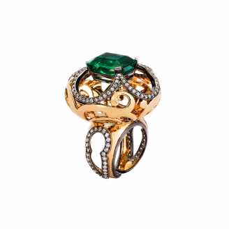 EMERALD SULTAN RING