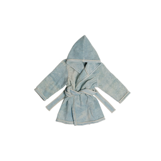 NATURAL DYED CHILD BATHROBE 2-3 YEARS