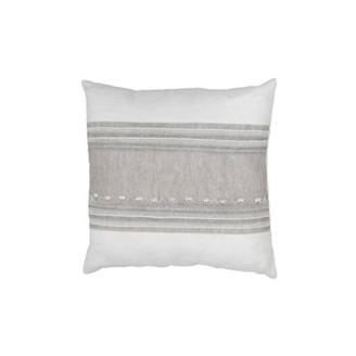 NEEDLE LACE LINEN PILLOW